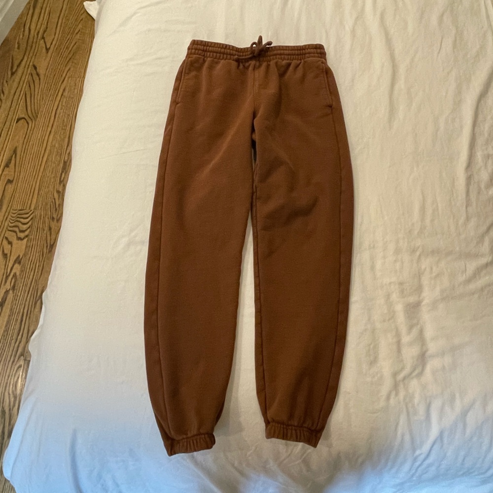 Brown TNA Aritzia sweatpants